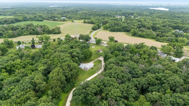 1428 Timber Ridge Trl NE, Solon, IA 52333 - view of rural area featuring a heavily wooded area