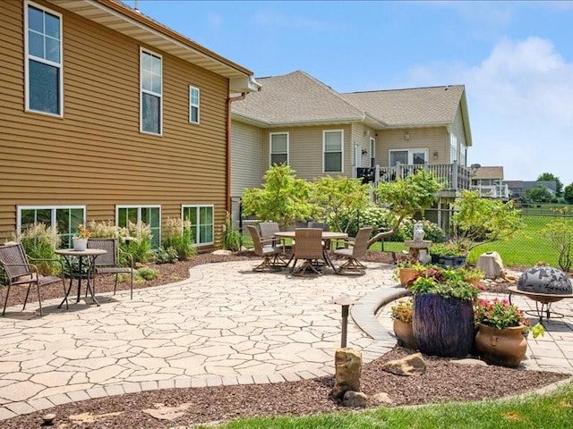 4390 Flagstick Dr, Marion, IA 52302 - view of patio featuring outdoor dining area