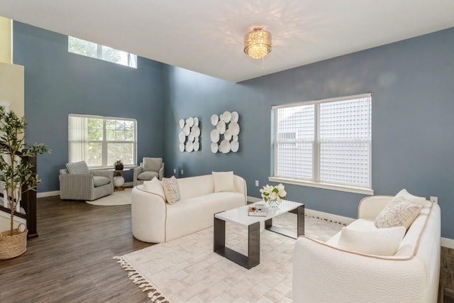 3076 Lower W Branch Rd, Iowa City, IA 52245 - living area featuring plenty of natural light and wood finished floors