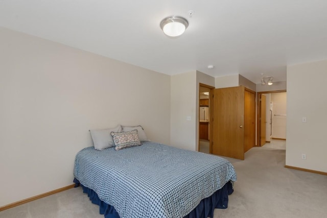 2601 Hickory Trl Unit 1, Iowa City, IA 52245 - bedroom with light carpet