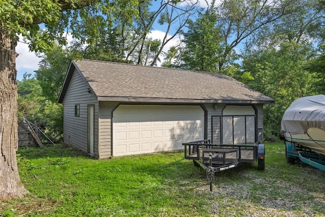 3496 E Otter Rd, Marion, IA 52302 - view of detached garage