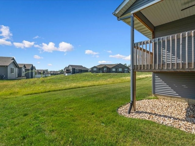 3602 Bluebird Dr SW, Cedar Rapids, IA 52404 - view of grassy yard with a residential view