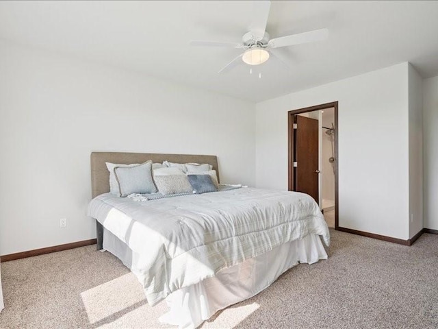 3602 Bluebird Dr SW, Cedar Rapids, IA 52404 - bedroom with carpet flooring and a ceiling fan