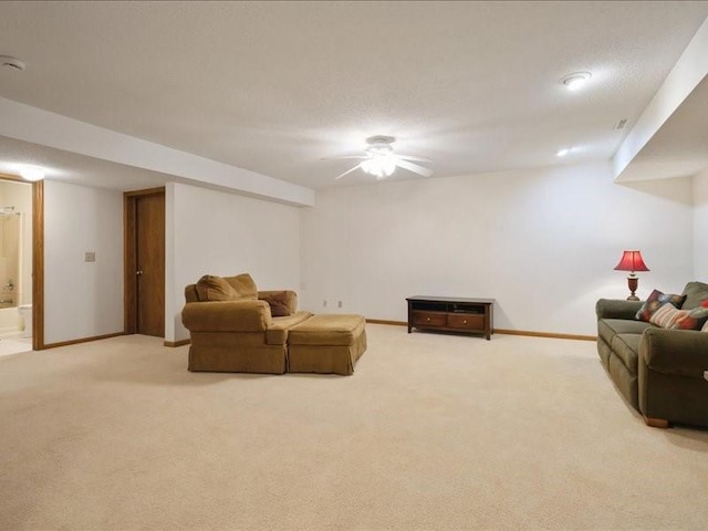 2066 Vista Cir NW, Cedar Rapids, IA 52405 - living area with carpet and baseboards