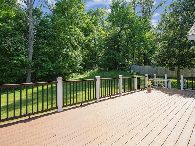 2066 Vista Cir NW, Cedar Rapids, IA 52405 - view of wooden terrace
