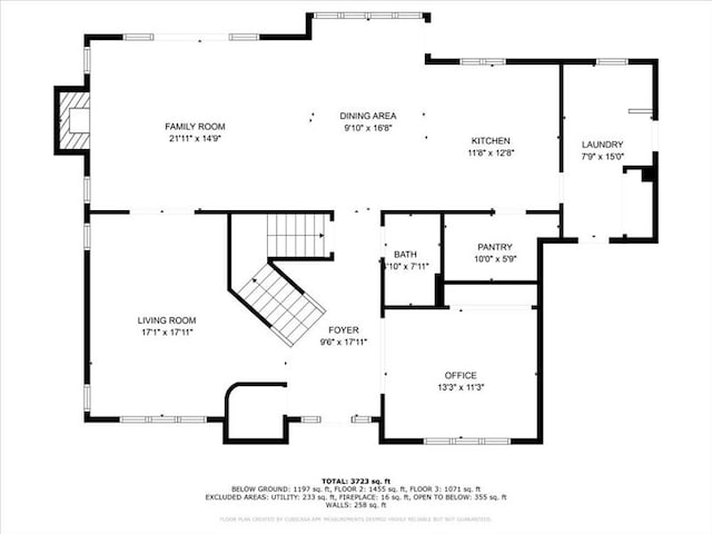 2066 Vista Cir NW, Cedar Rapids, IA 52405 - view of floor plan / room layout