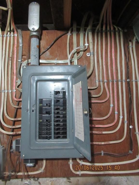 302 Meridian St, Tipton, IA 52772 - utilities with electric panel