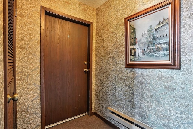 4121 Lexington Dr NE Unit B, Cedar Rapids, IA 52402 - entrance to property with a baseboard radiator