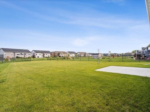 1326 Echo Ridge Ln, Marion, IA 52302 - view of yard featuring a residential view and a patio