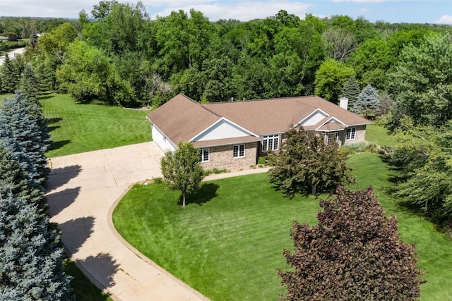 4452 Plumberry Rd, Ely, IA 52227 - view of subject property featuring a heavily wooded area