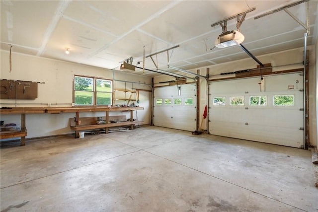 6752 29th Ave, Shellsburg, IA 52332 - garage with a garage door opener