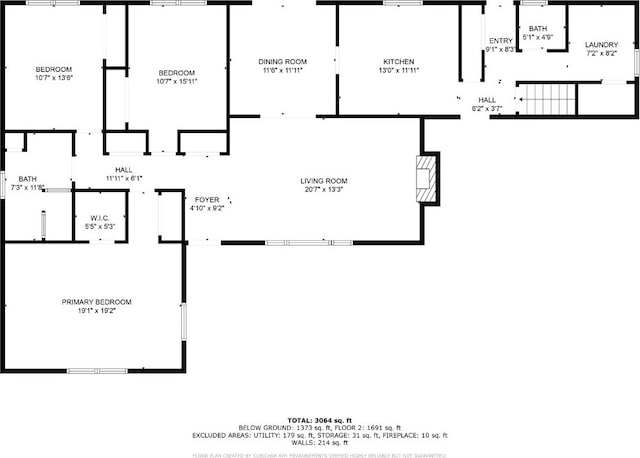 6752 29th Ave, Shellsburg, IA 52332 - view of property floor plan