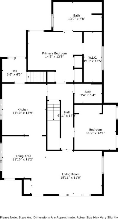 340 18th St NW, Cedar Rapids, IA 52405 - view of room layout