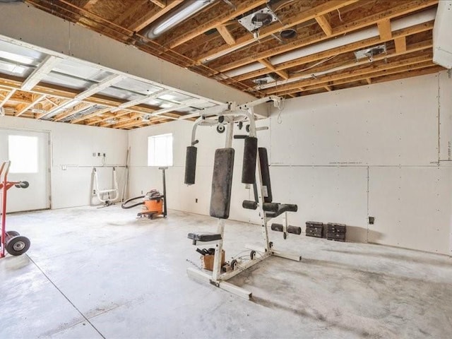 3182 62nd St, Shellsburg, IA 52332 - exercise room featuring plenty of natural light