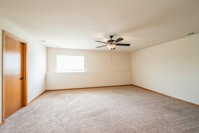 919 Deer Run Dr NE, Cedar Rapids, IA 52402 - unfurnished room with carpet flooring and a ceiling fan