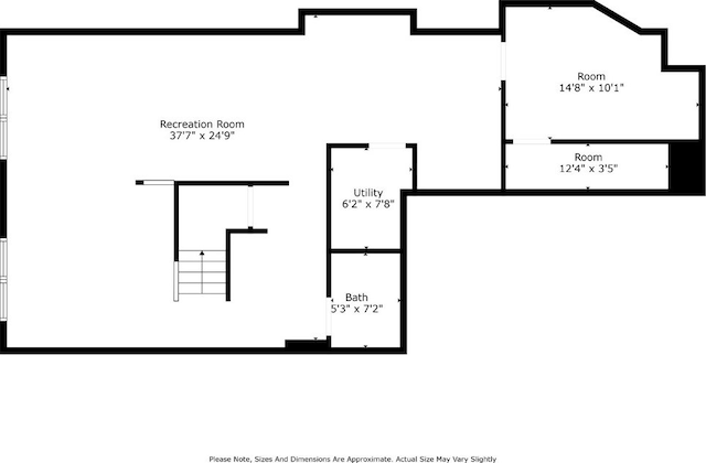 7603 Hampshire Dr NE, Cedar Rapids, IA 52402 - view of room layout