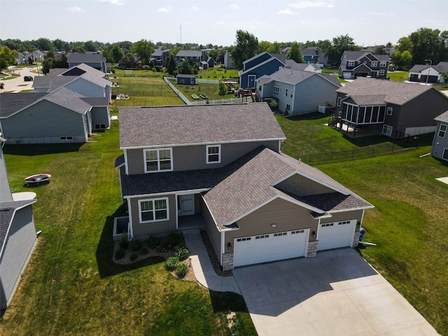 509 Grey Slate Dr SW, Cedar Rapids, IA 52404 - aerial view of residential area