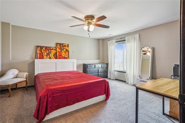 1301 Scarlet Sage Dr SW, Cedar Rapids, IA 52404 - carpeted bedroom featuring ceiling fan