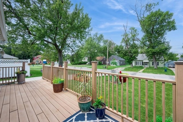 1120 23rd St, Cedar Rapids, IA 52403 - porch with a lawn and a residential view