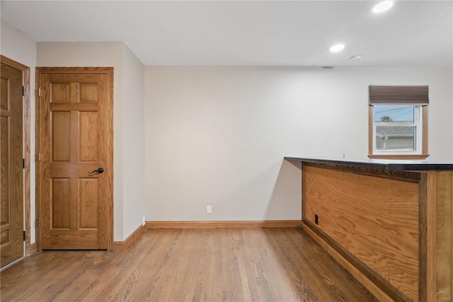 5315 E Ave NW, Cedar Rapids, IA 52405 - unfurnished room with wood finished floors and recessed lighting