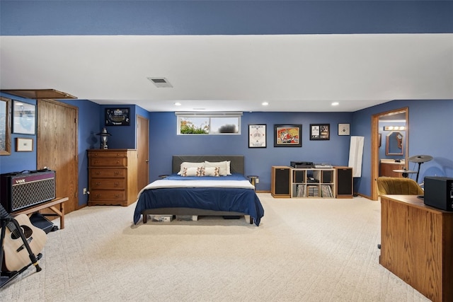 1720 Charleston Dr, Marion, IA 52302 - carpeted bedroom with recessed lighting