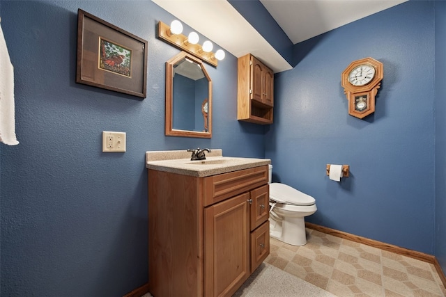 1720 Charleston Dr, Marion, IA 52302 - bathroom with vanity and tile patterned floors