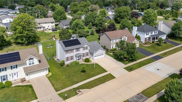 1720 Charleston Dr, Marion, IA 52302 - aerial perspective of suburban area