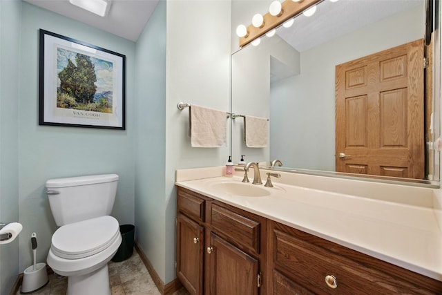 1720 Charleston Dr, Marion, IA 52302 - bathroom with toilet and vanity