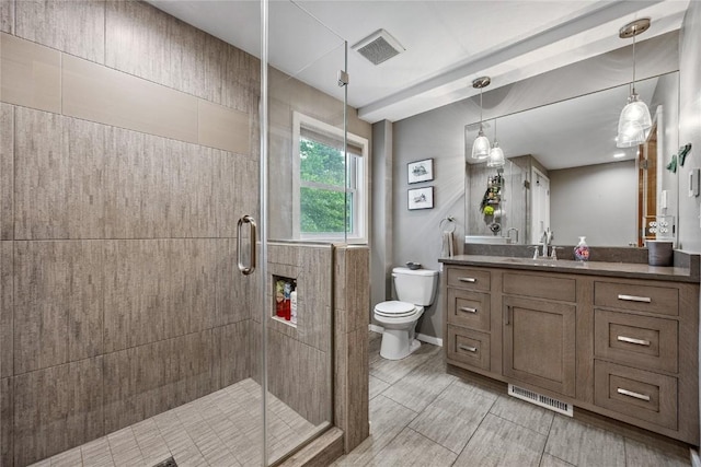 115 3rd St NE, Mount Vernon, IA 52314 - full bathroom with vanity and a shower stall