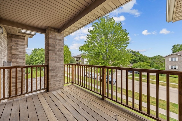 2861 Coral Ct Unit 302, Coralville, IA 52241 - view of wooden deck