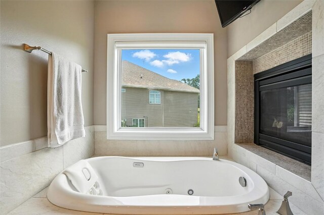 701 Sherwood Dr, Iowa City, IA 52245 - full bathroom with a whirlpool tub