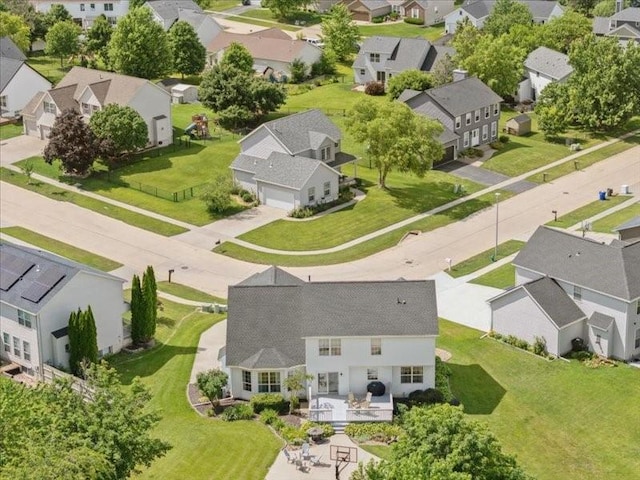 725 High Point Dr SW, Cedar Rapids, IA 52404 - aerial perspective of suburban area
