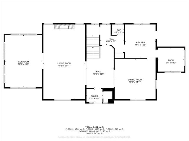 206 Kingbard Blvd, Waterloo, IA 50701 - view of floor plan / room layout