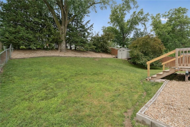 1708 Woodside Ct NW, Cedar Rapids, IA 52405 - view of yard featuring a storage unit