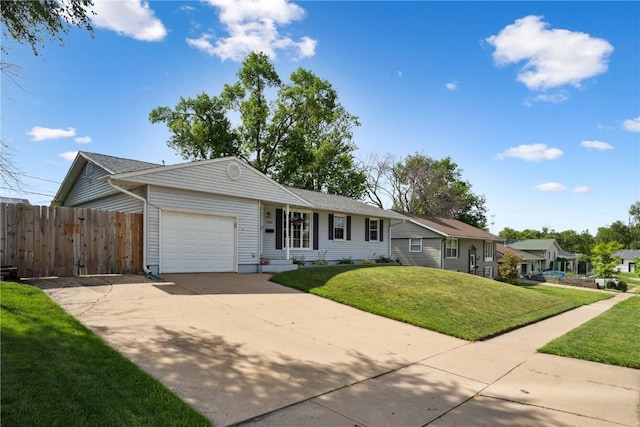 4633 White Pine Dr NE, Cedar Rapids, IA 52402 - ranch-style home featuring an attached garage and concrete driveway