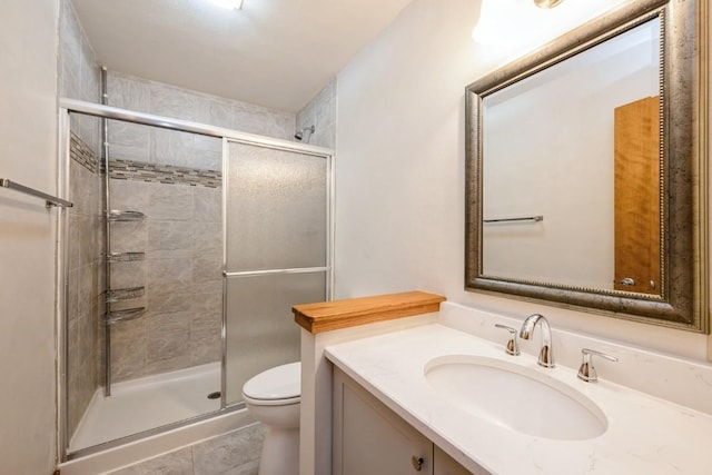 3524 Swallow Ct NE, Cedar Rapids, IA 52402 - full bath featuring a stall shower, vanity, and tile patterned flooring