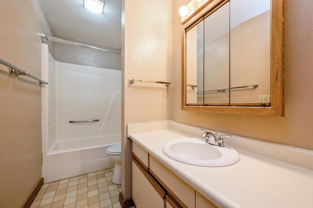 3524 Swallow Ct NE, Cedar Rapids, IA 52402 - bathroom with vanity, washtub / shower combination, and tile patterned floors