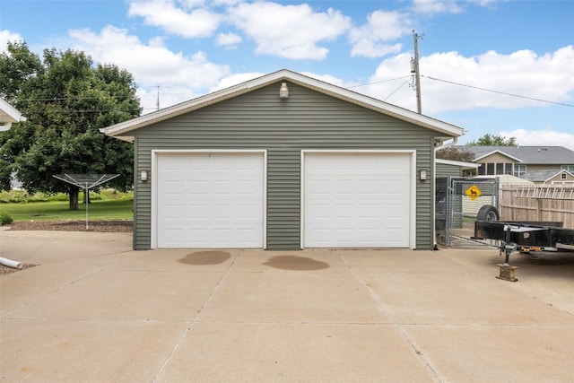 52 Thompson Dr, Palo, IA 52324 - view of detached garage
