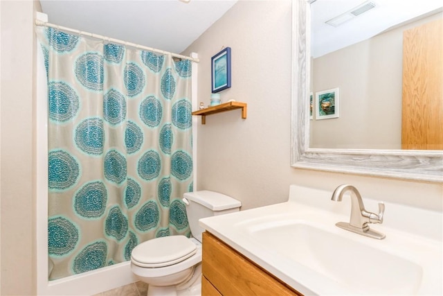 1017 Langenberg Ave, Iowa City, IA 52240 - bathroom with vanity and a shower with shower curtain