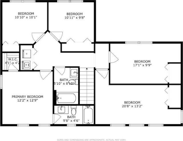 1017 Langenberg Ave, Iowa City, IA 52240 - view of home floor plan