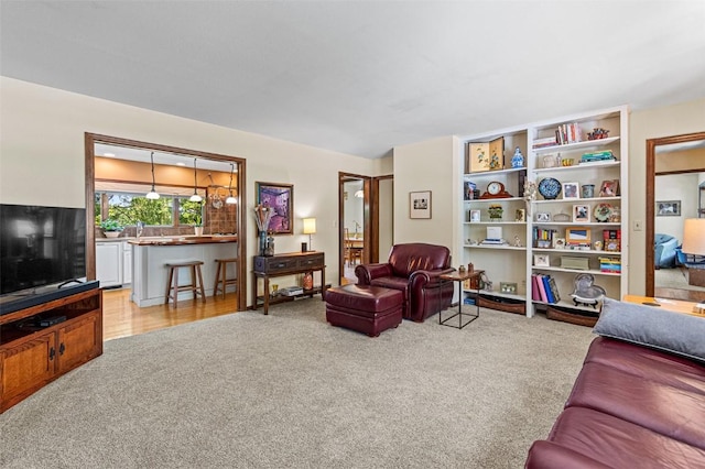 927 Southlawn Dr, Iowa City, IA 52245 - living area with light colored carpet