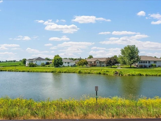 550 Meadow Oak Cir, Fairfax, IA 52228 - water view with nearby suburban area