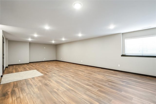 914 Deer Run Dr NE, Cedar Rapids, IA 52402 - spare room with recessed lighting and wood finished floors