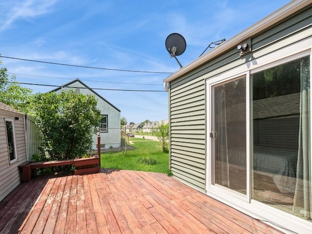 927 O Ave NW, Cedar Rapids, IA 52405 - view of deck