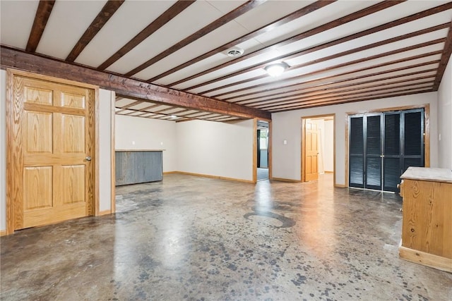 1009 W 1st St, Vinton, IA 52349 - below grade area with baseboards