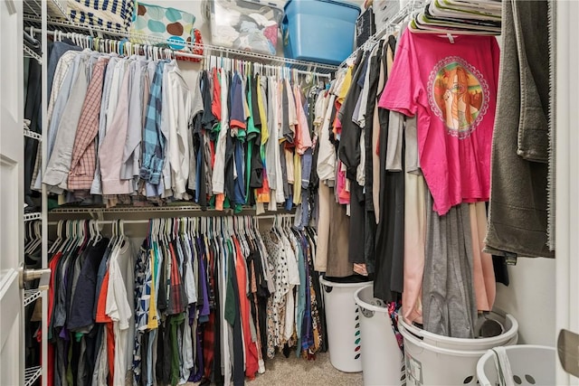 2021 Andrew Charles Dr NW, Cedar Rapids, IA 52405 - spacious closet with carpet