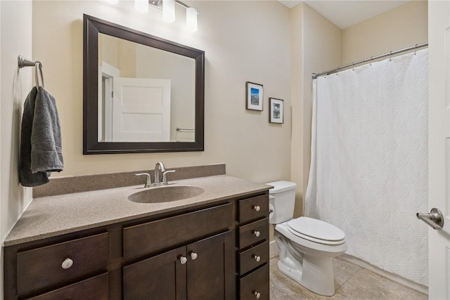 2021 Andrew Charles Dr NW, Cedar Rapids, IA 52405 - full bathroom with vanity and curtained shower