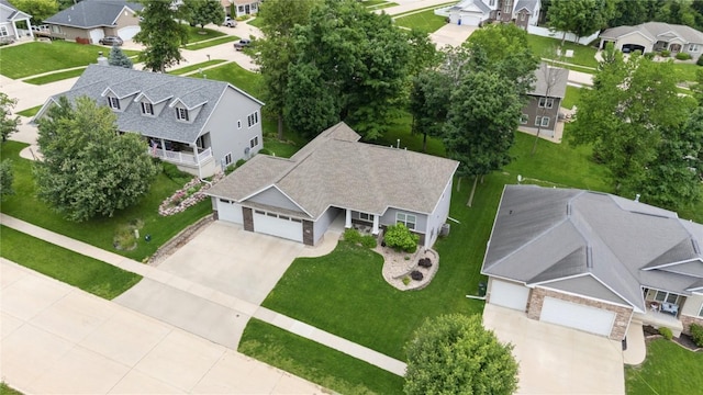 2021 Andrew Charles Dr NW, Cedar Rapids, IA 52405 - aerial perspective of suburban area