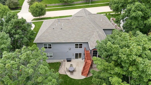 2021 Andrew Charles Dr NW, Cedar Rapids, IA 52405 - aerial view of property and surrounding area