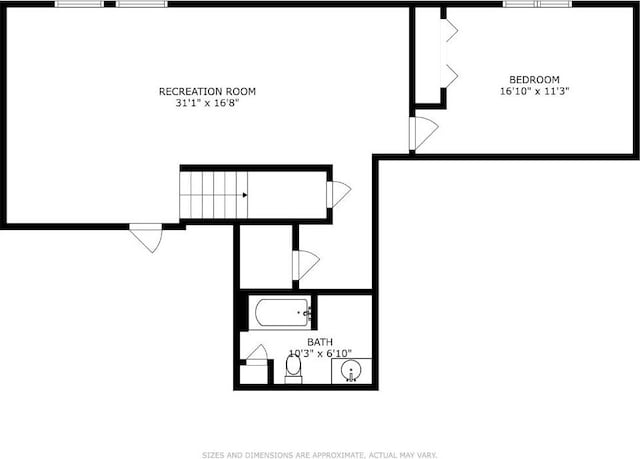 4420 Spring Meadow Pl NE, Cedar Rapids, IA 52411 - view of room layout
